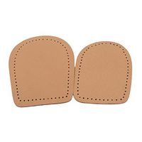 GloryMM Heel Cushion Insert Heel Seats Fits Shoe Heel Pads Protective Foot Care Support for Women,Brown Yellow S,8.56cm