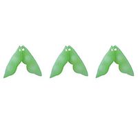 Bean-Shaped Bottle Cleansing Sponge, 6 Sponges - 3 X Set of 2