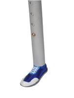Drive Medical Sneaker Walker Glides, Blue