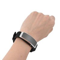 Aibecy 8G Digital Voice Recorder Wearable MP3 Music Player Voice Activated Recorder Wristband for Sports Class Lectures Meeting