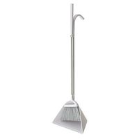 tidy sweep Dustpans Dustpan & Lobby Broom Combo Japan maker (Whitegray)