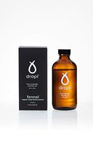 Dropi Pure Icelandic Cod Liver Oil Extra Virgin (220 ML/ 7.4 Fl oz Fennel)