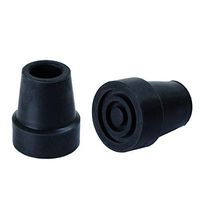 XIHAA Crutch Accessories TPR Rubber Feet Tube Rubber Heads Foot Cane Rubber Feet(20PCS)