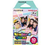 Fujifilm Instax Stained Glass Instant Film, 10 Sheets
