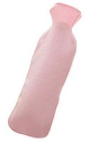 Stylish Washable Rectangular Hot Water Bottle with Cover 1 L -10