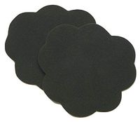 Foot Petals Tip Toes Foot Cushions-Black Iris-1 pair