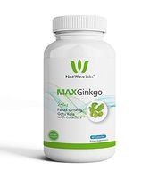 Next Wave Labs Max Ginkgo Plus Folate, Ginseng, Lecithin, L-Phenylalanine, Brain Function, Focus, Clarity, Natural Energy