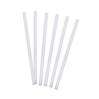 Tervis 1288691 Tumbler Reusable Straight Straws BPA Free-Dishwasher Safe-6 Pack, 10", Clear