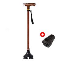ZNXY Deluxe Lightweight Adjustable Walking Cane with LED Light Adjustable Folding Cane for Men and Women