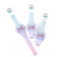 Dayneeds Watch LED Boys Watch Sport Digital Touch Screen Outdoor Watches White Dot Style Unisex Silicone LED Digital Creative Luminous Sport Watch Bracelet 1pcs