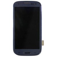 JUNXI Phone case Phone Cover LCD Display + Touch Panel with Frame for Galaxy SIII CDMA / i535 / R530(Blue) Highly Recommended (Color : Blue)