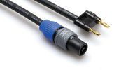 Hosa SKT-625BN 25-Feet SpeakON Speaker Cable to Banana