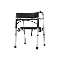 MYLW Adjustable Walkers Elderly People Foldable Walker Lightweight and Portable,Mobility Walker for Adult Elderly and Handicap