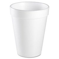 Dart 14J16 3.7" Top And 2.4" Bottom Diameter, 4.8" Height 14 oz Insulated Foam Cup