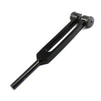 G.S Black Color 256C Tuning Fork Aluminum Fork Ear Fork Nervous System Testing Tuning Fork Alloy Frequency 256HZ Best Quality