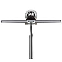 NAMI Shower Squeegee Stainless Steel Handle Silicone Blade Squeegee Wiper for Car Glass Window Mirror Bathroom Shower Squeegee Suction Cup Hook