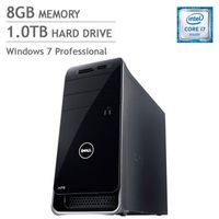 Dell XPS x8900 Desktop (6th Generaton Intel Core i5, 8 GB RAM, 1 TB HDD) windows 7 professional NVIDIA GT 730 DVD