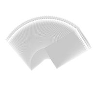 Sannigora 200pcs 4x6 Clear Resealable Adhesive Cello/Cellophane Treat Bags - Self Sealing OPP Plastic Bag Great for Bakery Candy Cookies Birthday Party Favors and More