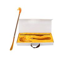 MUZIWENJU Shoehorn, Long Bamboo Shoehorn, Suitable for Men/Women/Elder (Color : A)