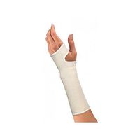 Mueller Wrist Support Elastic, provides support and full range of motion, Beige - Large #406LG