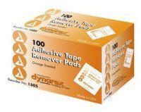 Dynarex Corporation 1505 Tape Remover Pads Citrus Scent 100/Bx