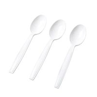 Fineline Settings 2522-WH White Spoons- BULK