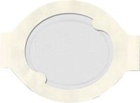 3M Healthcare Tegaderm Clear Absorbent Acrylic Dressing 5-3/5" x 6-1/4" Oval, 3-2/5" x 4-1/4" Pad Size, Large (Box of 5 Each)