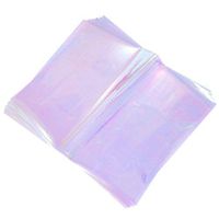 Party Decorations 10pcs Packaging Paper Cellophane Decorative Iridescent Film DIY Packaging Paper Wrapping Paper for Candy Box Flower Gift Bouquet
