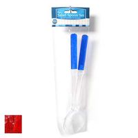 2 pcs Salad Spoon Set 2 Colors 30 cm, Case of 48