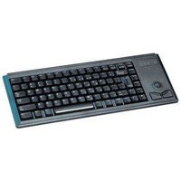 Cherry Electronics G84-4420LPBEU-2 Cherry Electronics, G84-4420, Keyboard, 15In Ultra Slim, 83 Key, International Layout, Black, Track Ball, Tampoprinted Keycaps, 2 Ps/2