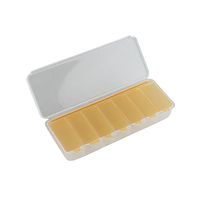 WillowswayW 7 Compartments Pill Box Portable Travel Medicine Drug Storage Container Case