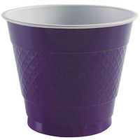 Party Dimensions 81281 18 Count Plastic Cup, 9-Ounce, Purple