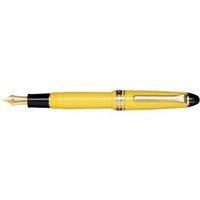 Sailor 1911S Yellow w/Gold accents 14kt Gold Fountain Pen Zoom