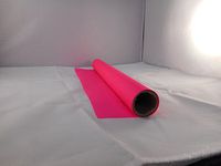Metallic PVC Rolls 48 Inches Wide by 100 Ft. Length 1.4 Mil Gauge Film (Neon Pink)