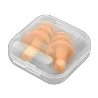 ZicHEXING-US A Pair Silicone Ear Plugs Anti Noise Snore Earplugs Noise Reduction for Study