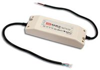 Mean Well PLN-60-12 LED Enclosed Power Supply with PFC Function, 12V, 0-5A, 60W, 1.37" H x 2.4" W x 7.1" L