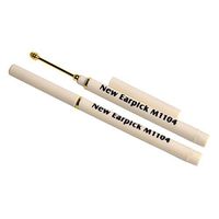 Andux 2pcs/Set Spiral Safety Earpick Earwax Remover Cleaner LXWES-01 (White)