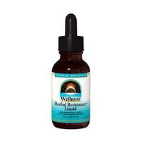 Source Naturals Wellness Herbal Resistance Liquid Immune Defense Supplement & Immunity Booster with Echinacea, Elderberry & Yin Chiao - 2 OZ