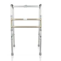 CW&T WW Elderly Walkers Aluminum Alloy Scalable Folding Medical Insurance Rehabilitation Equipment Four-Legged Walker