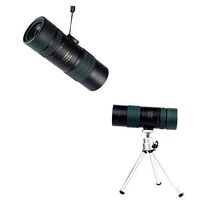 FIRECLUB 8-24x30 No Tripod Zoom Lens Stretch Night Vision Monocular Scope Handheld Waterproof HD Telescope for Bird Watch Monocular