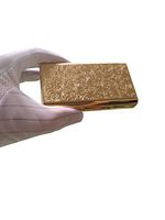 Cigarette Case Cigarette Box (Metal, Gold)
