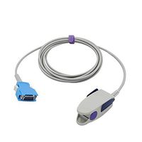 Compatible Nihon Kohden Spo2 Sensor 9.8 ft 14 Pin Connector