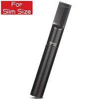 ZOBO Cigarette Filter Holder Portable Reusable Clean Tar Smoke Tobacco Filter Holder for Slim Size Cigarette Only (Black)