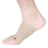 Gel Foot Arch Support Insole, Soft Silicone Clear Reusable Arch Sleeves for Pain Relief Plantar Fasciitis Support Cushioned Arch and Heel Spurs for Women Men