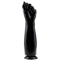 Xfg-zx Soft process Deep Tissue Mas-sage Women's Āmȁl Plúg Huge Size Silicone Toy 13.8inches Realistic D-d Ultra-Soft D-d With Super Powerful Suction，High Simulation Hand Mould ( Color : Black )
