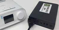 Omars Power Outlet 150W Travel CPAP Battery (1.5-2 Nights). No Adapters Needed! Works for All Brand Machines! Small and Light Weight. Powerful Capacity (150 Wh). FAA Compliant.