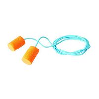 Howard Leight FF-30 Firm Fit NRR 30 Foam Corded Earplugs, OSFA, Blue, One Size Fits All (Pack of 100)