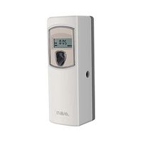 SVAVO Automatic LCD Fragrance Dispenser - Wall Mount/Free Standing ABS Auto Air Freshener Dispenser Programmable Aerosol Spray Perfume Dispenser for Bathroom, Hotel, Office, Commercial Place, Grey