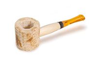 Natural Corncob Tobacco Pipe 3.5 inches (2)