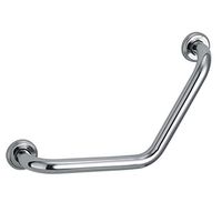 Dreamsbaku Shower Angled Grab Bar, Safety Rail Bathroom Handrail Support 304 Stainless Steel 18 inch Bathtub Grip